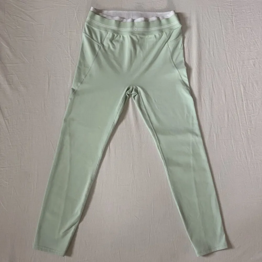 Alo Yoga Airbrush High Waist 7/8 Better Together Legging Spearmint Green